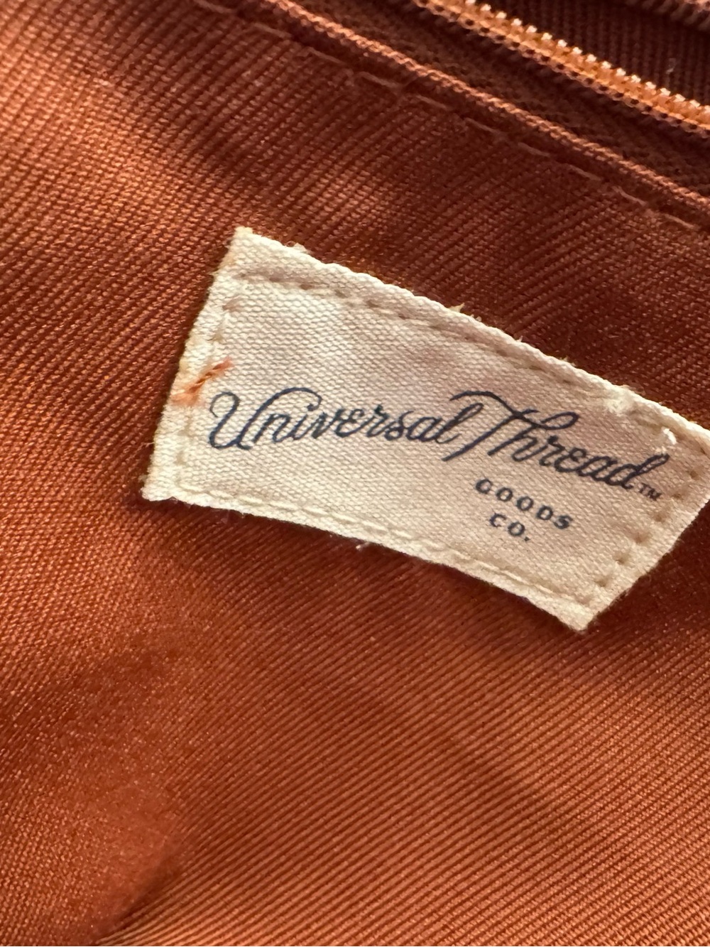 Universal Thread Small Non Leather Backpack in Rust - Picture 4 of 4